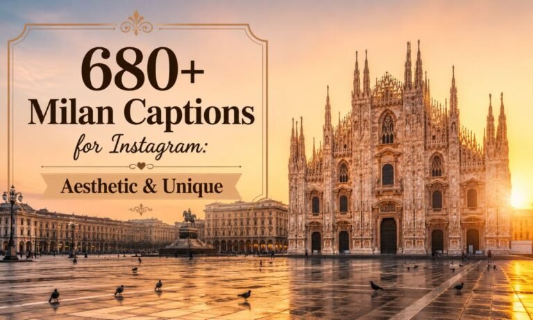 Milan Captions for Instagram
