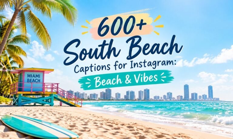 South Beach Caption for Instagram