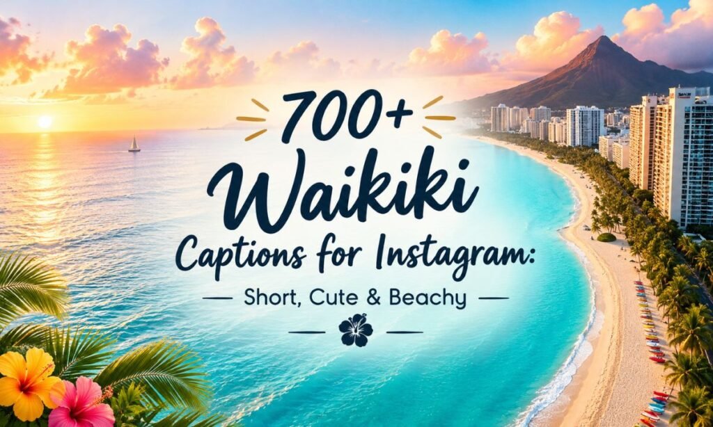 Waikiki Captions for Instagram