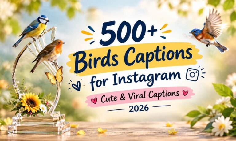 Birds Captions for Instagram
