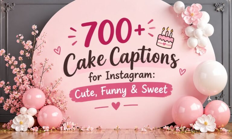 Cake Captions