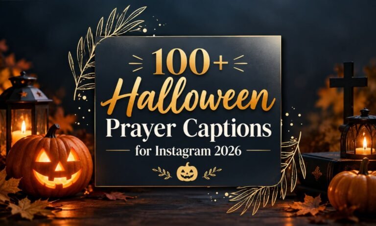 Halloween Prayer Captions