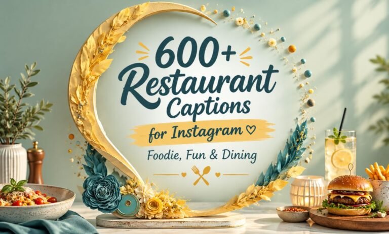 Restaurant Captions
