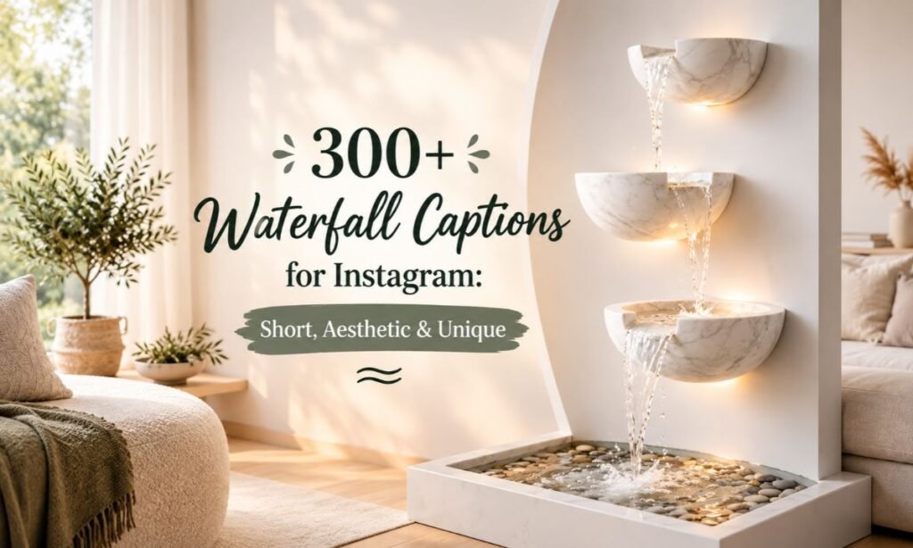 Waterfall Captions